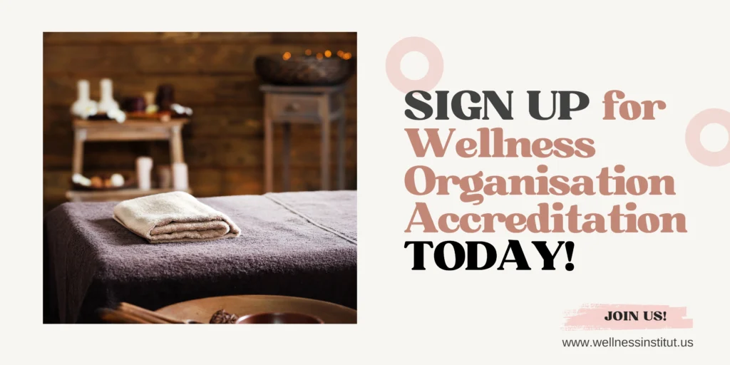 Sign up Accreditation Wellness Organisation