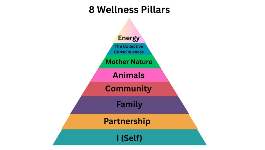 8 Wellness Pillars Pyramid