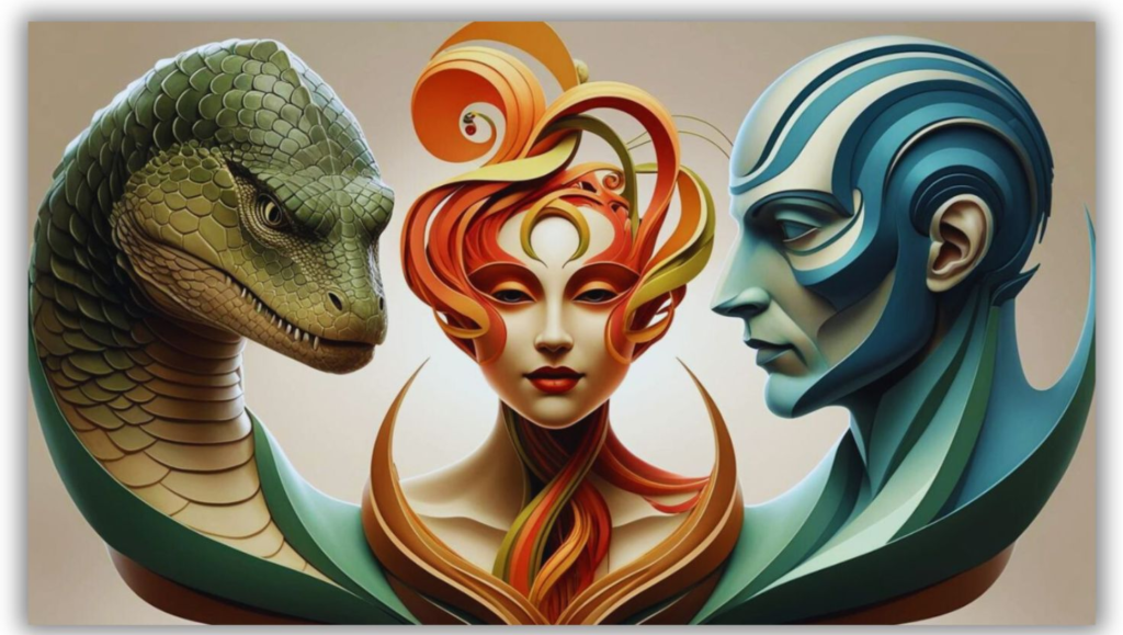 Reptilian, Emotional, Logical Mind
