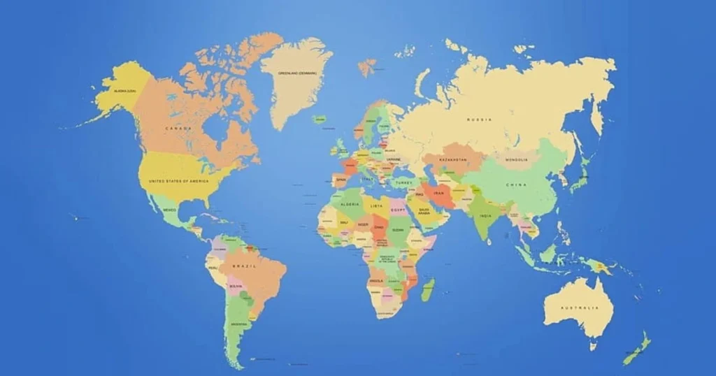 wellness institut world map of members